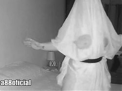 Ghost caught on camera Very scary
